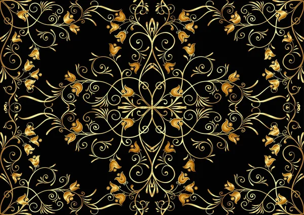 Kusursuz desen, arka plan Barok, rokoko, Victoria tarzı, rönesans tarzı. 