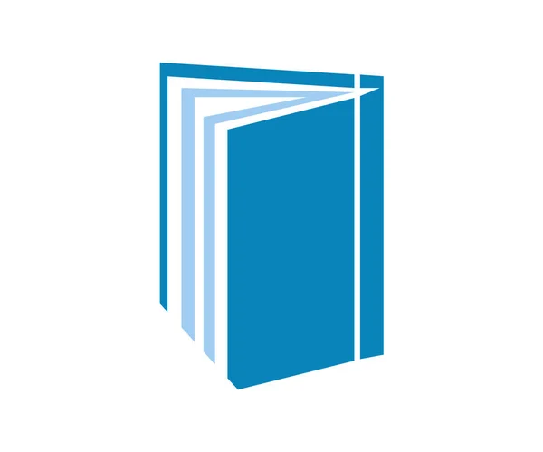 Libro Logo Vettore Educazione — Foto Stock