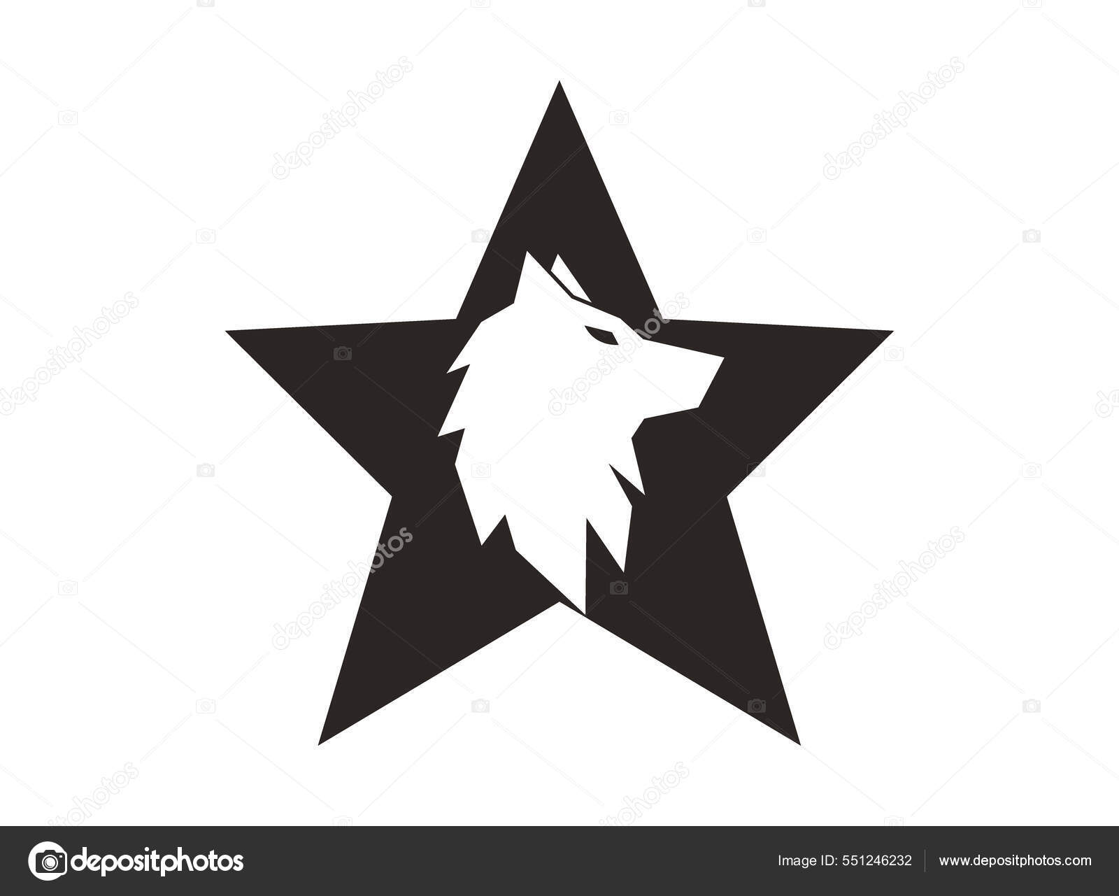 Wolf Star Logo Image Stock Photo by ©Omarok1 551246232