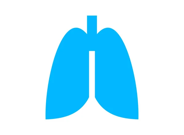 Lungs Logo Icon Image — Stock Photo, Image