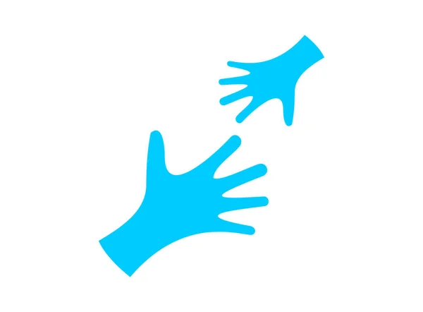 Imagem Ícone Logotipo Mão — Fotografia de Stock
