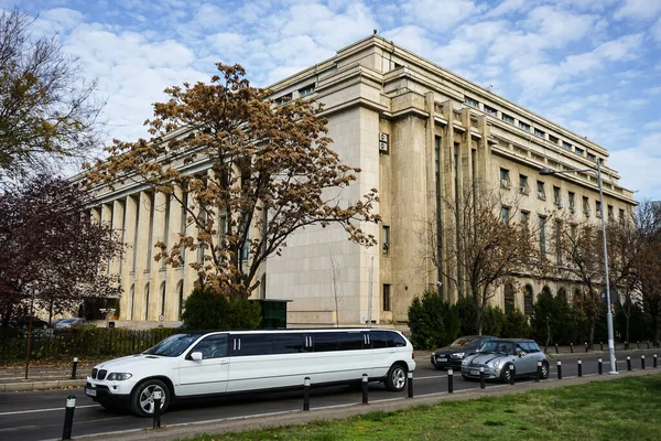 Bucarest Roumanie Novembre 2021 Palais Victoria Qui Abrite Siège Gouvernement — Photo