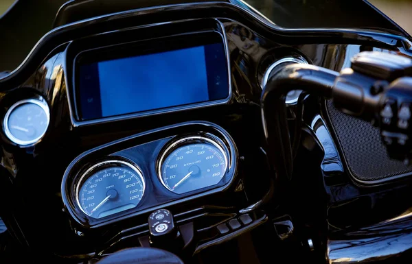 Bucharest Romania January 2022 Dashboard Harley Davidson Road Glide Special — Stock Photo, Image