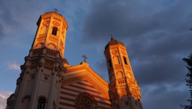 Bükreş, Romanya - 25 Eylül 2018: Bükreş 'teki Yeni 