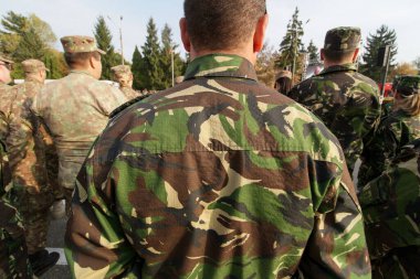 Bucharest, Romania - October 18, 2018: Teams at EU Module Exercises 