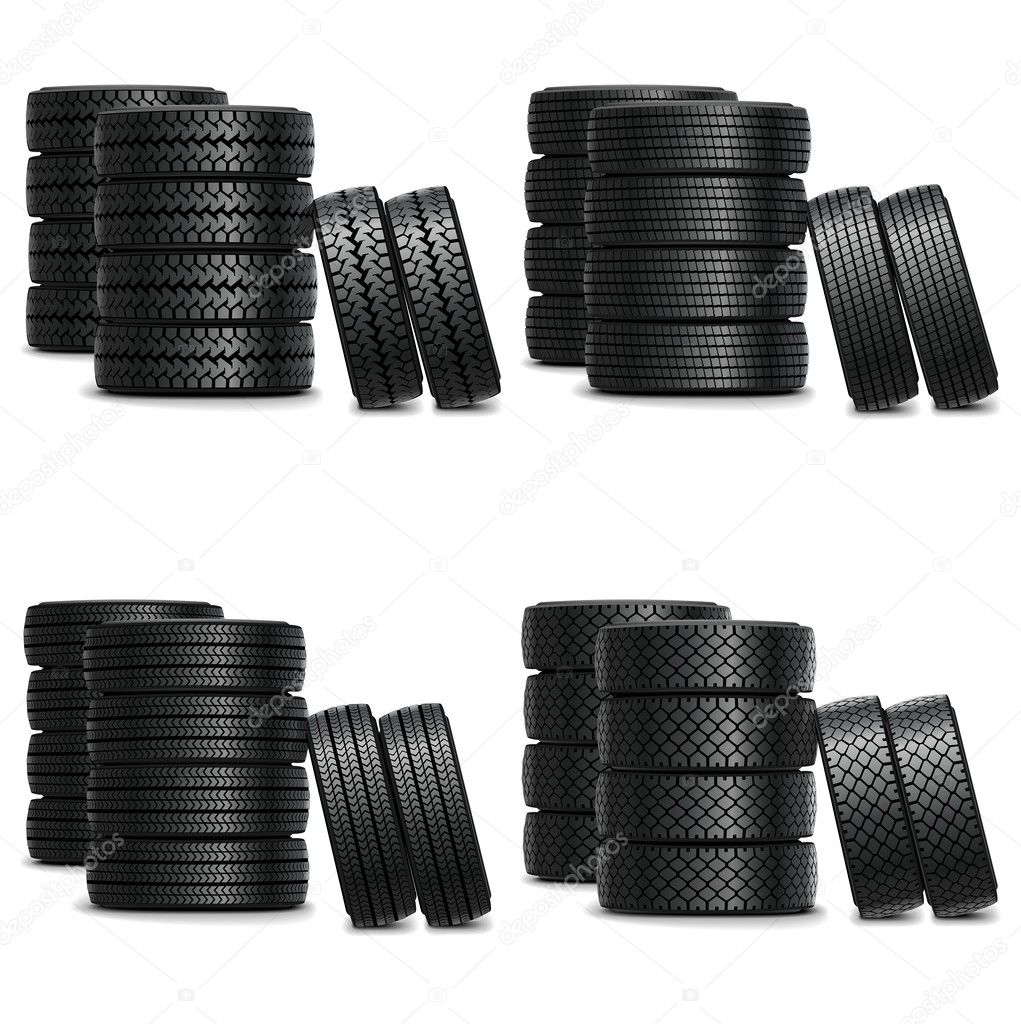 Vector truck tire sets