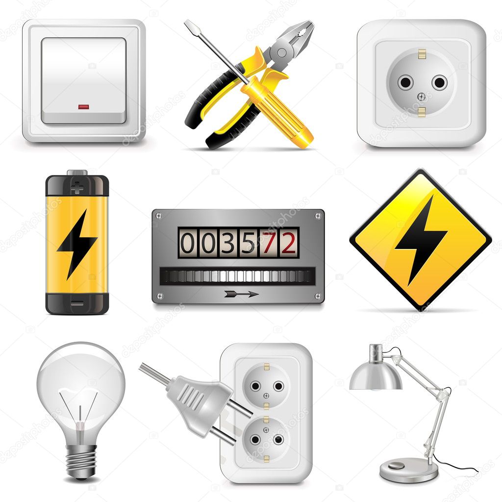 Vector Electrical Icons
