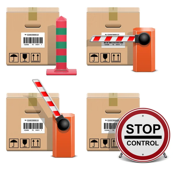 22 vektör sevkiyat Icons set