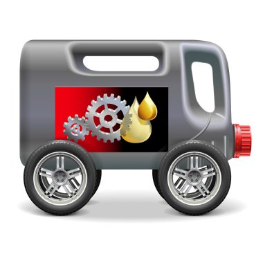 vektör tekerlekli motor yağı