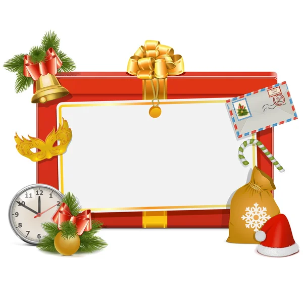 矢量圣诞庆祝活动板 — 图库矢量图片