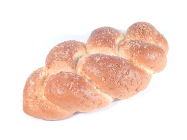 beyaz zemin üzerine ekmek