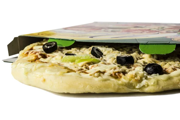 Mrożona pizza — Zdjęcie stockowe