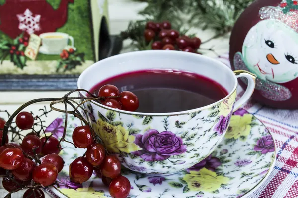 Viburno de té, Navidad Fotos de stock libres de derechos