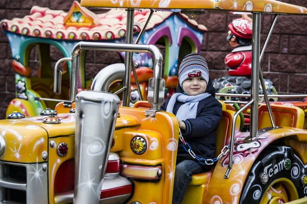 Locomotora infantil — Foto de Stock