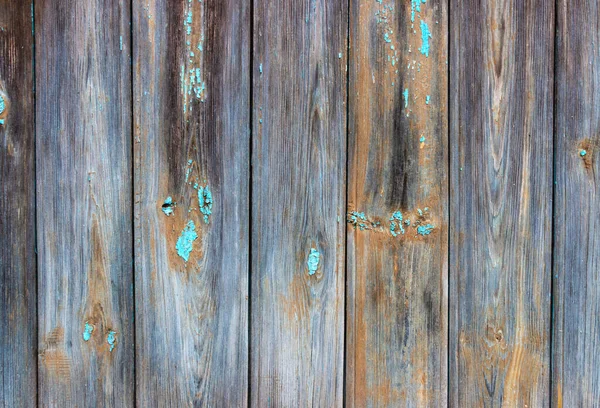 Old Grey Blue Wooden Background Cracks Scratches Vintage Style — Stock Photo, Image