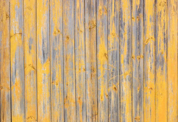 Старый Серый Желтый Деревянный Фон Трещинами Царапинами Винтажном Стиле — стоковое фото