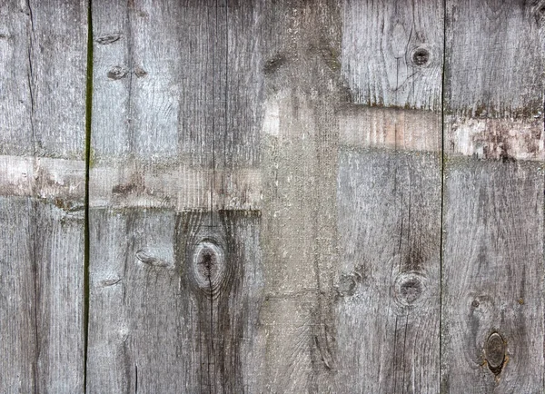 老式的灰色和白色木制背景 带有老式风格的裂缝和划痕 — 图库照片