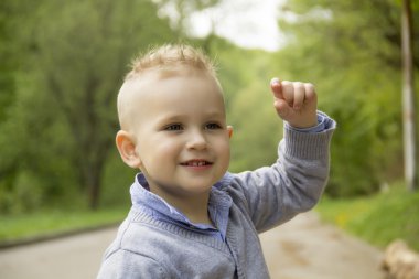 güleryüzlü çocuk