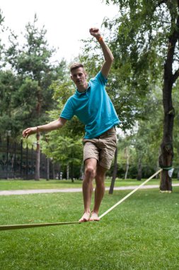slackline insanlarda