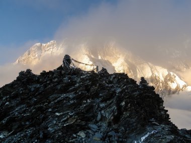 Nepal kutsal stupa