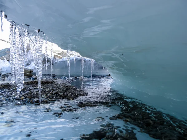 深い氷河氷と骨頂ヒマラヤ — ストック写真