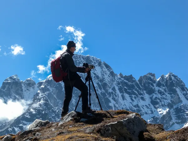 Trabajo videógrafo — Foto de Stock