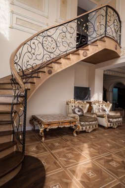 zengin ve lüks iç penthouse