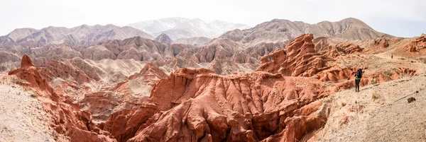 Bellissimo canyon sabbioso — Foto Stock