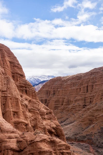 Bellissimo canyon sabbioso — Foto Stock