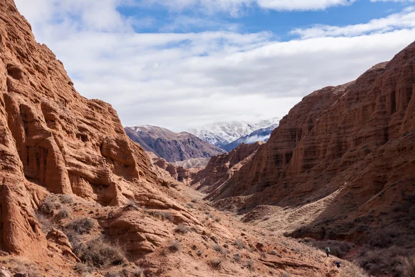 Bellissimo canyon sabbioso — Foto Stock