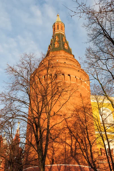 Centro della capitale russa Castello del Cremlino di Mosca — Foto Stock