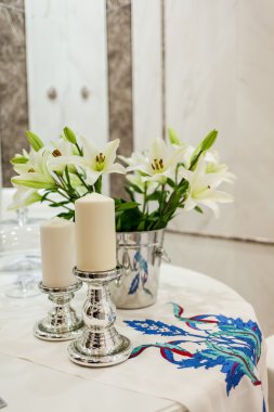 güzel taze çiçek iç