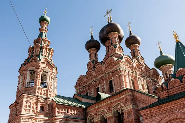 Former Russian church center of Moscow — Stock Photo, Image