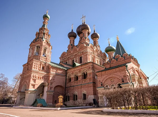 Antiguo centro de la iglesia rusa de Moscú — Foto de Stock