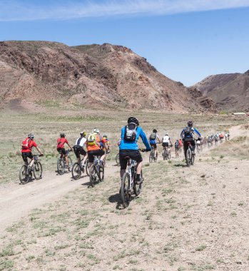 dağ bisikleti bir sembolü olarak