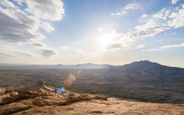 Erstaunliche Schönheit überirdische Landschaft Stein — Stockfoto