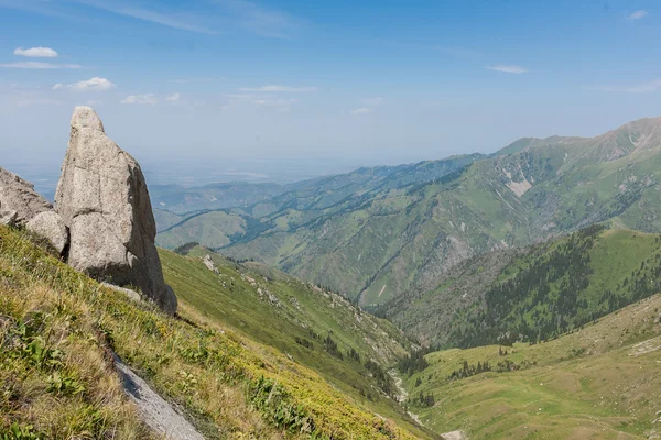 Gunung yang sangat indah di musim panas — Stok Foto