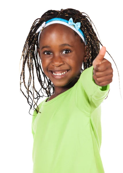 sevimli Afrikalı kız