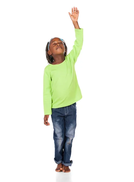 sevimli Afrikalı kız