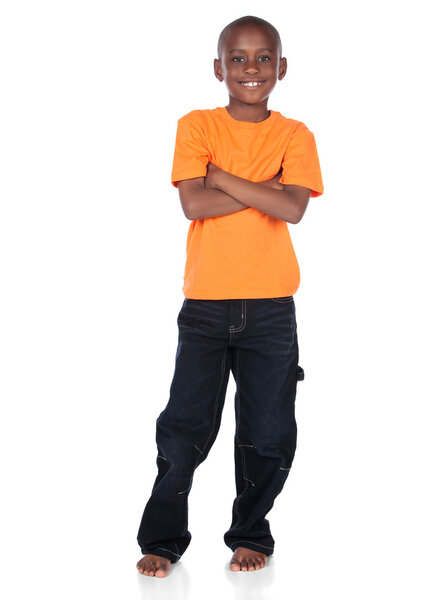 Carino africano ragazzo — Foto Stock