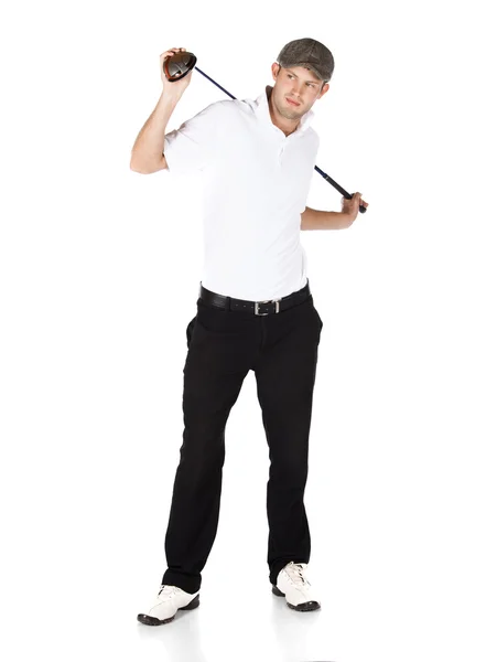 Profesionální golfový hráč — Stock fotografie