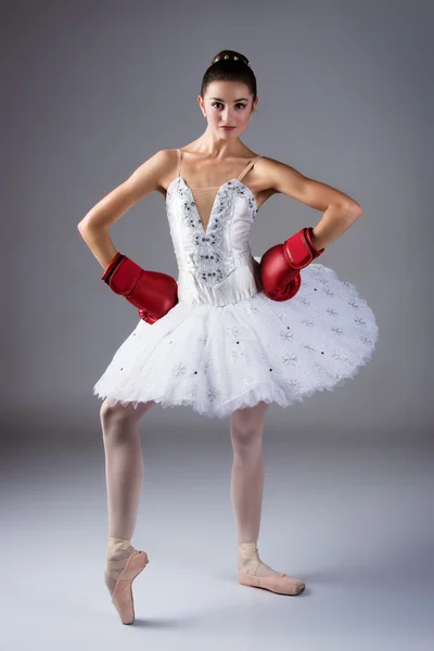 Kvinnliga balettdansös Royaltyfria Stockbilder
