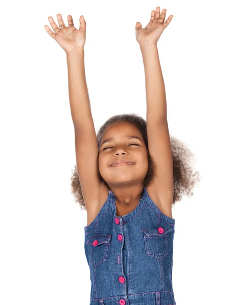 sevimli Afrikalı kız