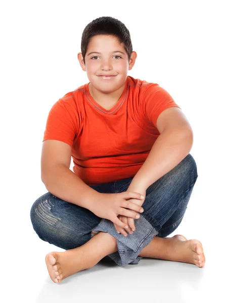 Young caucasian boy — Stock Photo, Image