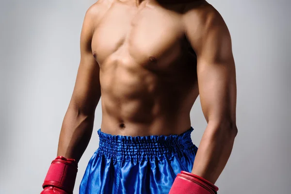 Combattant boxeur masculin — Photo