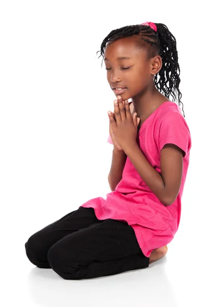 sevimli Afrikalı kız