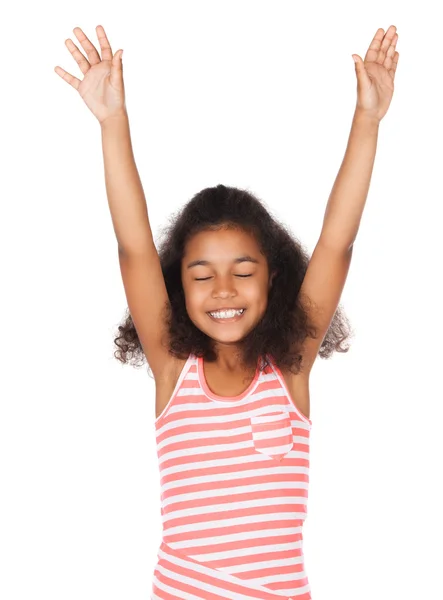 sevimli Afrikalı kız