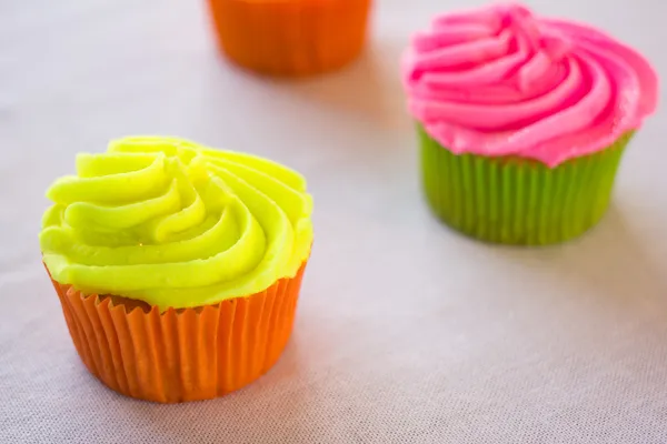 Bright colorful cupcakes — Stock Photo, Image