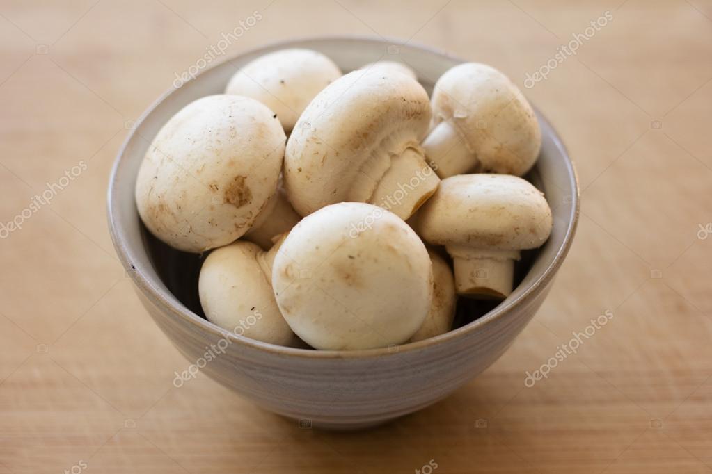 White button mushrooms Stock Photo by ©handmademedia 32860329