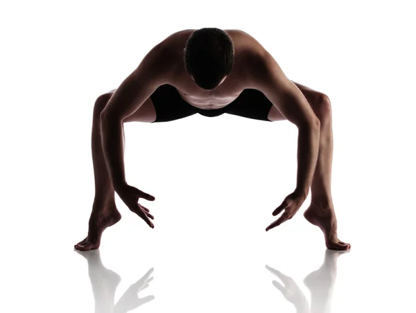 Adult male dancer — Stock Photo, Image